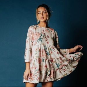 Glad & Cloth Peaches and Cream dress